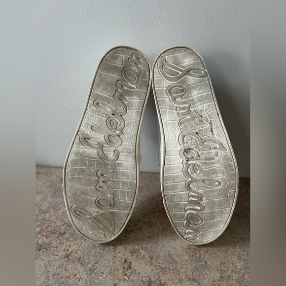 Sam Edelman Women’s Leather Weave Slip On Sneakers size 5.5/35.5 EU - Picture 8 of 10